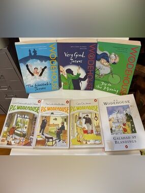 Lot of 7 P. G. Wodehouse PB books, Jeeves, Lord Emsworth, Galahad UK